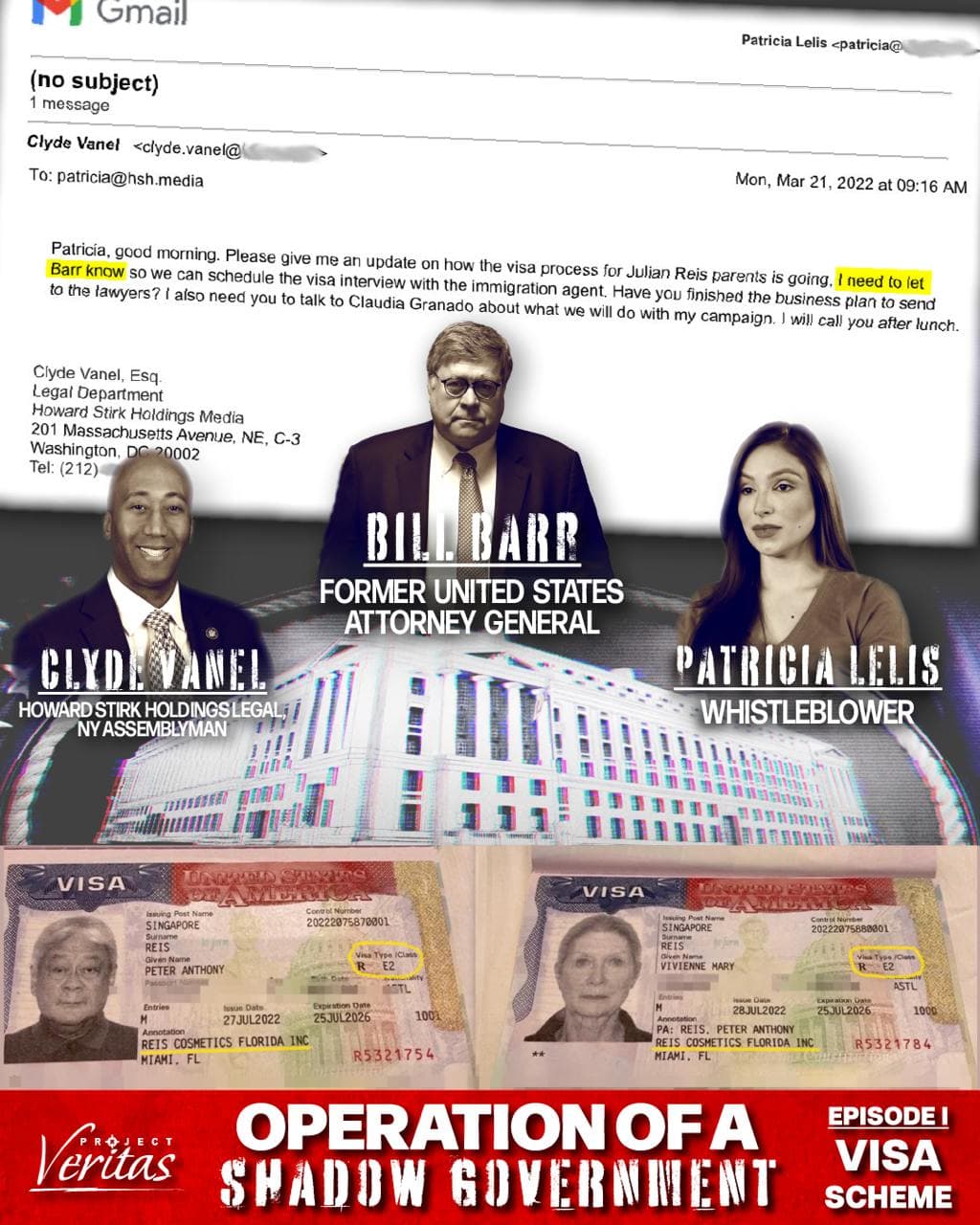 Vanel Email to Patricia